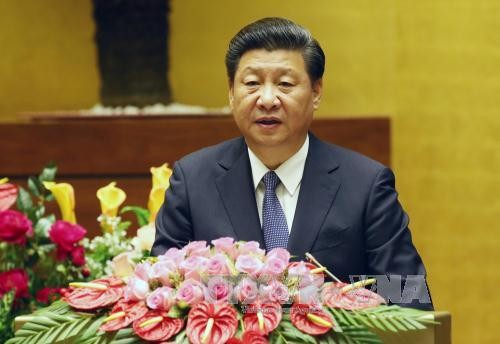 Xi Jinping termine sa visite au Vietnam - ảnh 1